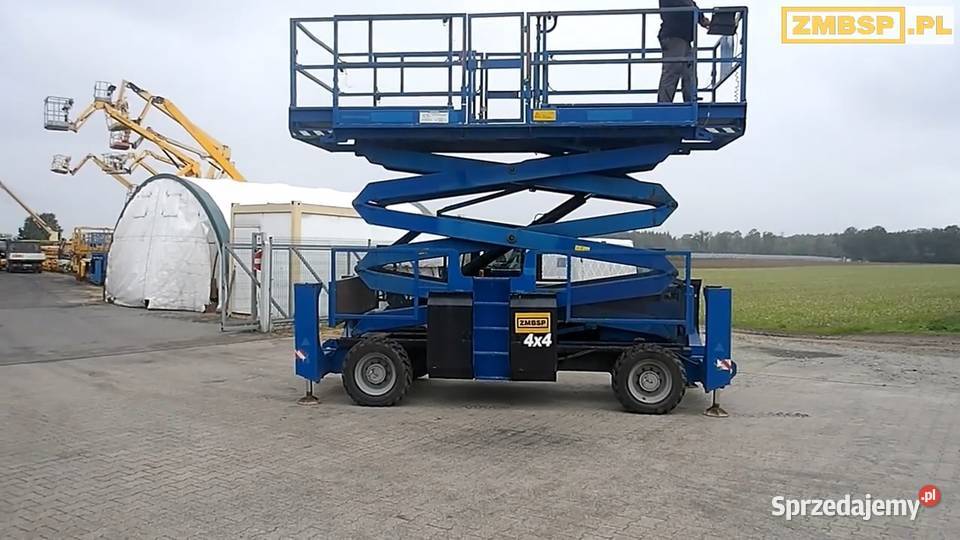 Podnośnik nożycowy zwyżka GENIE GS3384 RT 4x4 Rok produkcji 2015 Pleszew