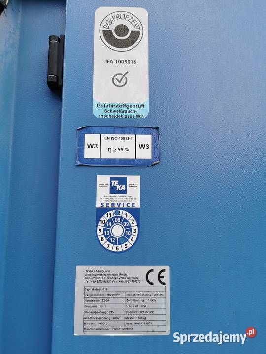 Odciąg pyłu filtrowentylacja wyciągdymu Zdziechowice sprzedam