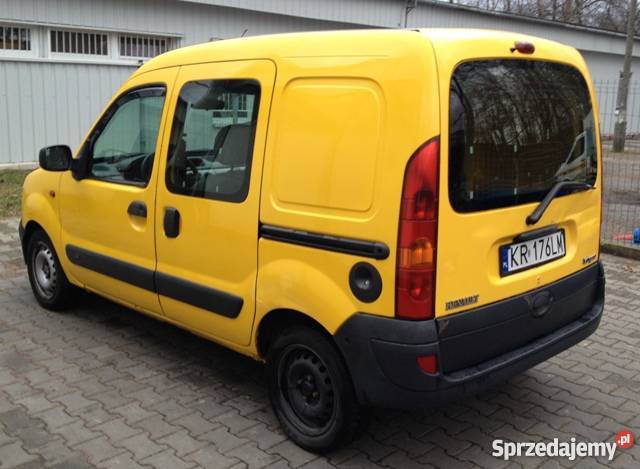Renault Kangoo 5 osobowy 15dci 2003r ekonomiczny 1500cm3 Kraków