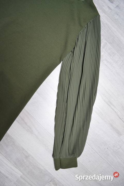 Sukienka khaki zielona S oversize Floyd prosta Toruń
