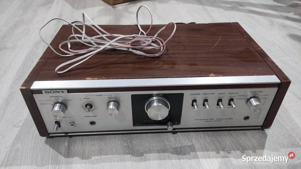 Sony TA1010 wzmacniacz audio Japonia uszkodzony Swarzędz