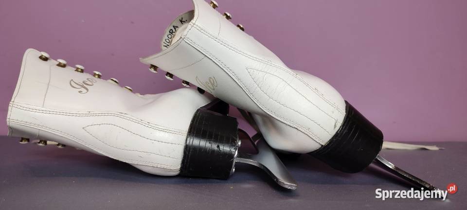 Łyżwy BOTAS figurowe skórzane rozmiar 35 wkładka Jasień