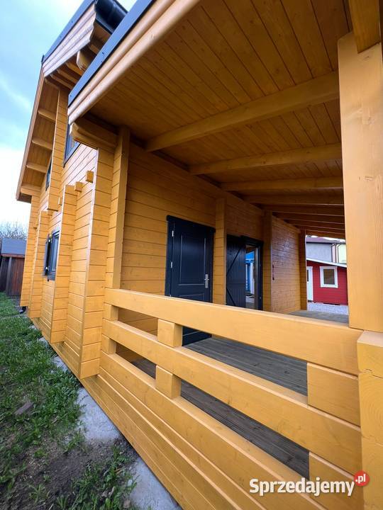 Dom drewniany z balika Gracja Deluxe 80m2 Nowe Miasto nad Pilicą