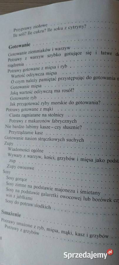 Nastolatki gotują Sabina Witkowska Poradniki sprzedam