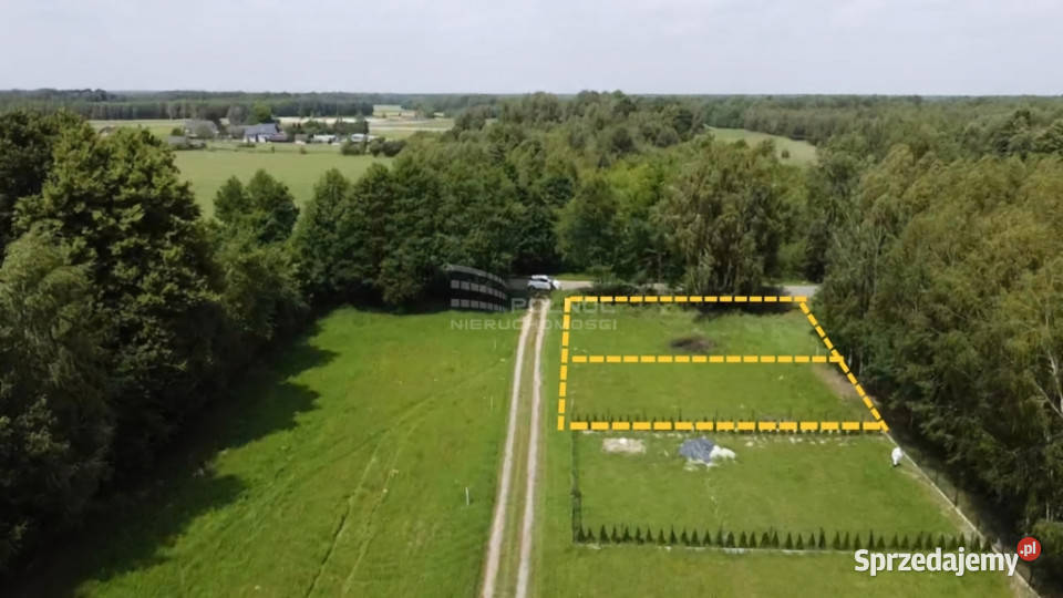 Działki w sercu pojezierza na sprzedaż Orzechów-Kolonia