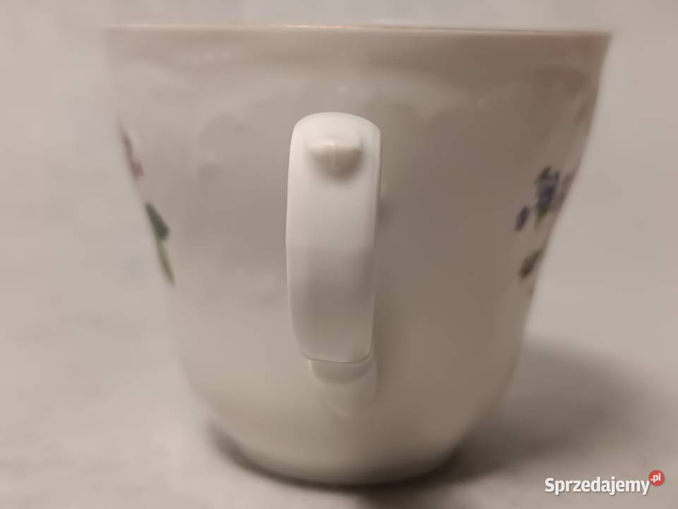 SELTMANN WEIDEN Duet Kolekcjonerska Filiżanka Porcelana i szkło