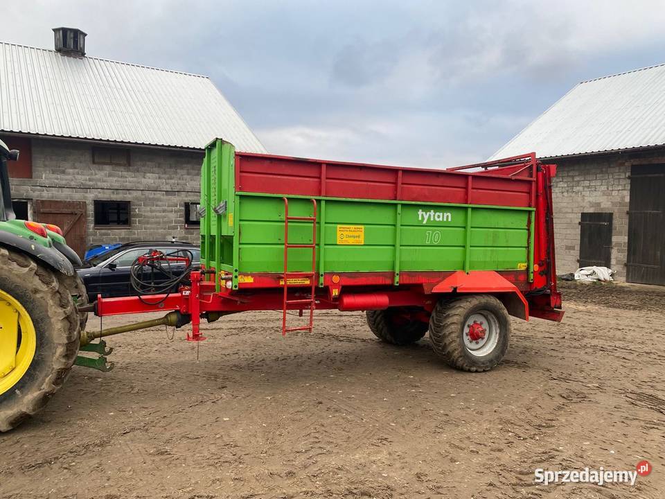 Rozrzutnik obornika Tytan 10