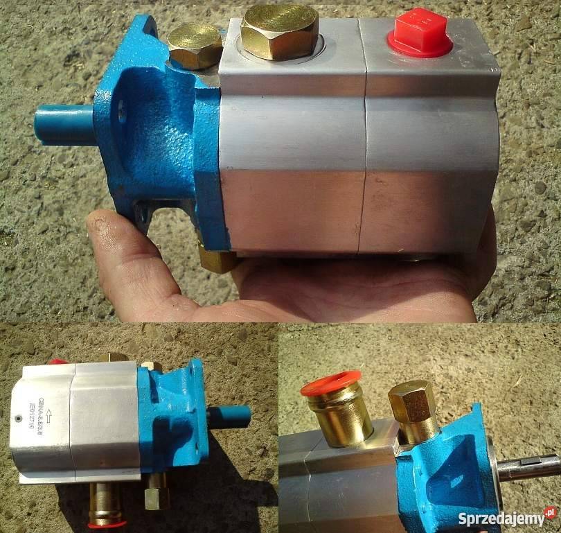 POMPA HYDRAULICZNA DWUSEKCYJNA HILO  typ CBN88  nieuszkodzony Części zamienne Izdebki