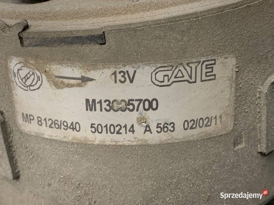 WENTYLATOR CHŁODNICY ALFA GIULIETTA 16 105 osobowe podkarpackie