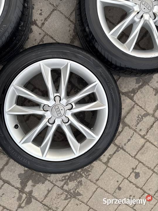 Koła Alu felgi alufelgi Audi A4 A6 A3 17 opony mazowieckie Okuniew