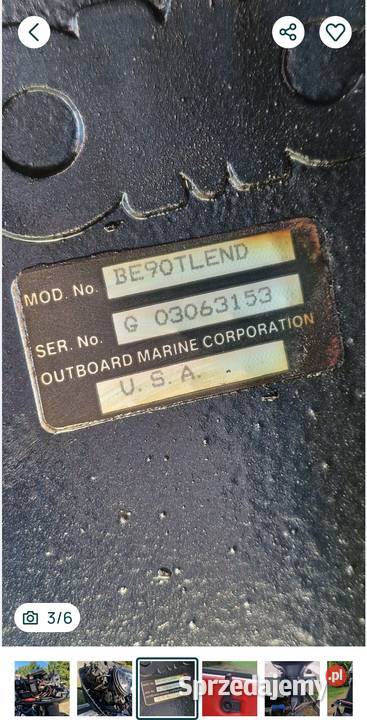 Silnik zaburtowy 90 Koronowo sprzedam