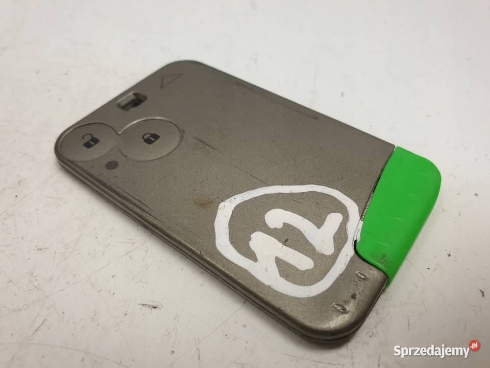 KARTA RENAULT KARTA KLUCZYK osobowe Pozostałe Rudka