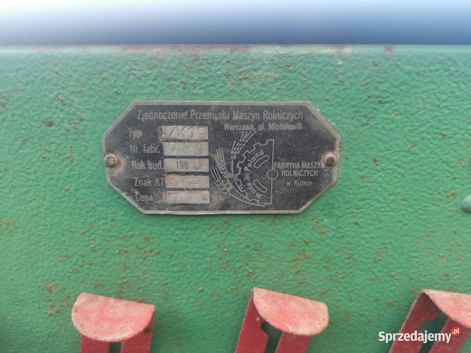 Siewnik zbożowy 19 lejkowy oryginalny Zakrzówek