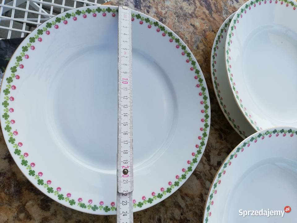 talerze obiadowe