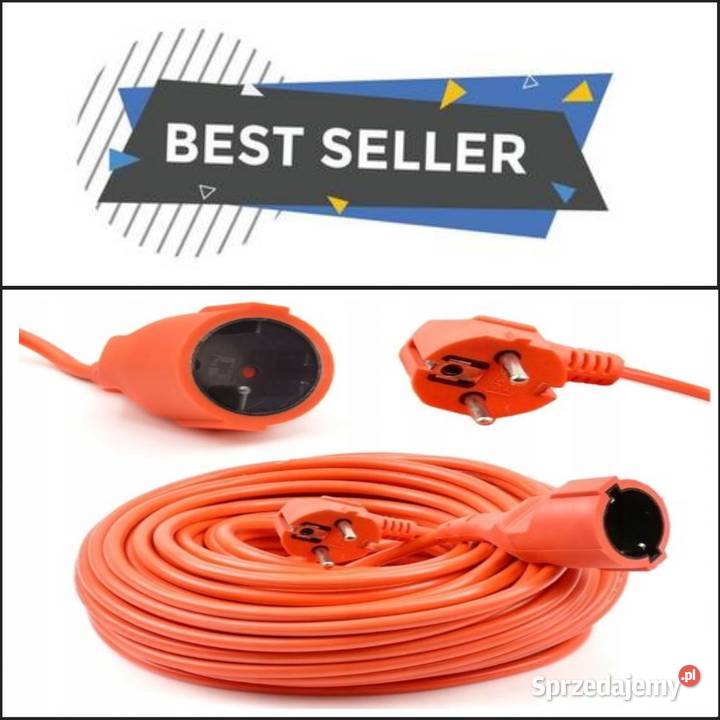 Przedłużacz 20 m bez rolki 3x25