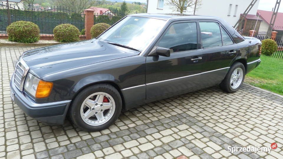 Mercedes w124 300D 1991r z klimą manualna W124 Osobnica