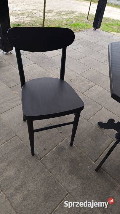 Stolik kawowy plus krzesło PRL Młodocin