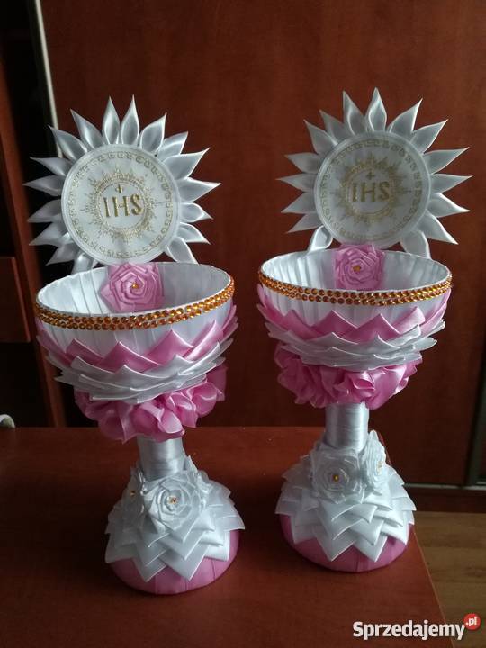 Pamiątka Komunii Świętej Kielichy Komunijne Ruda Śląska