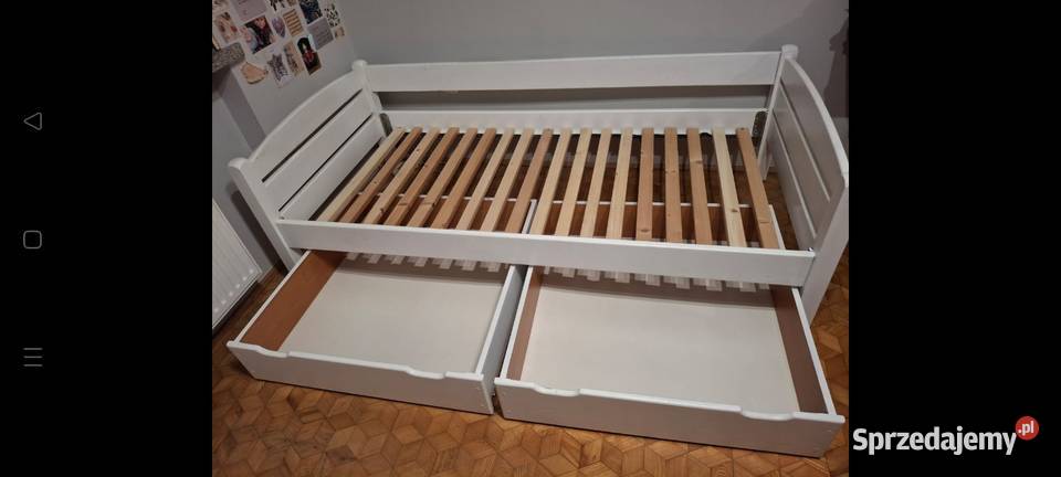 Łóżko drewniane Międzyrzecze Górne sprzedam