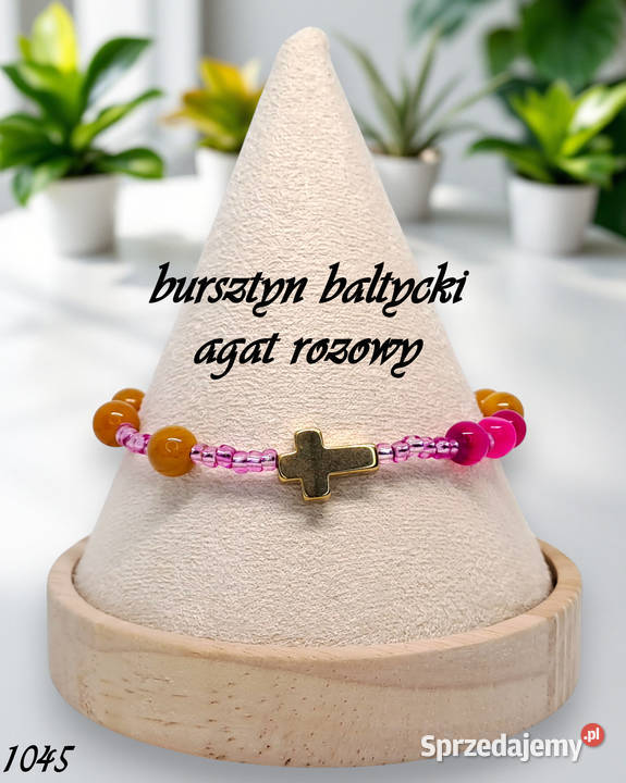 Bransoletka dziesiątka różańca BURSZTYN bałtycki Warszawa sprzedam