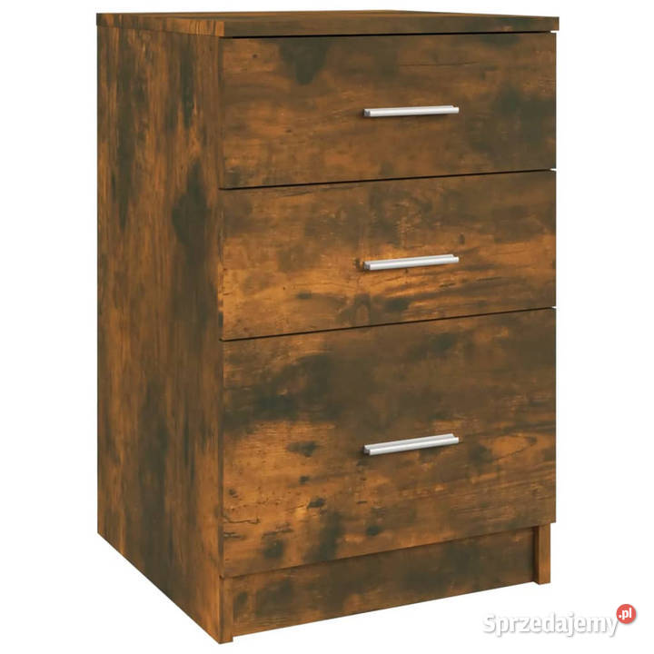 Szafka nocna przydymiony dąb 40x40x63 WM820520 Warszawa