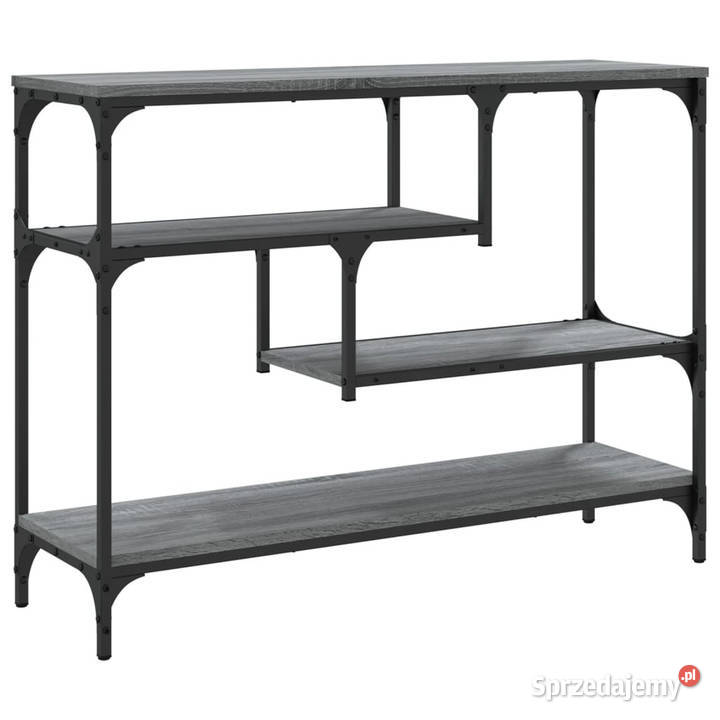 Stolik konsolowy szary dąb sonoma 100x30x75 Warszawa