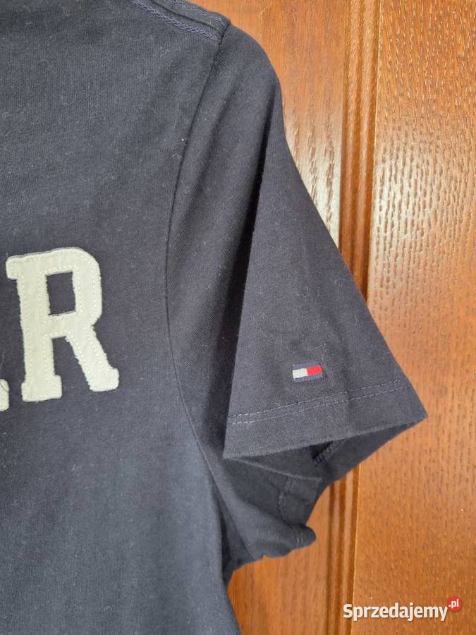 Grantowa bawełniana koszulka tshirt Tommy małopolskie