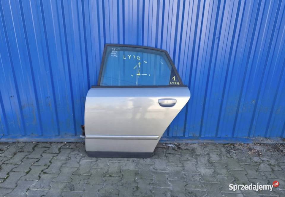 1 DRZWI TYŁ LEWY TYLNE LEWE AUDI A4 B6 SEDAN osobowe Działoszyce
