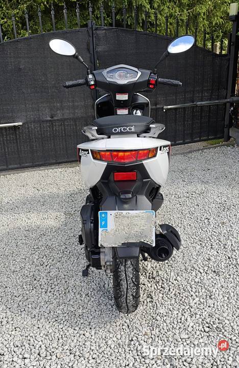 Skuter Orcal Arios R 50cc 102025r 900 Wtrysk LED Łask