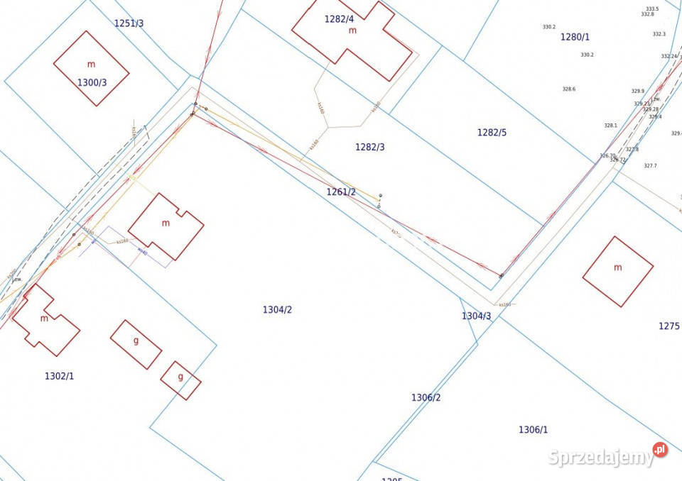Działka 1800m2 Czerna