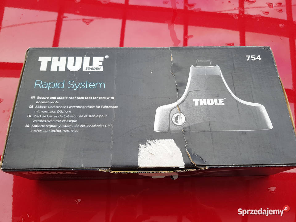 Bagażnik rowerowy Thule na dach 3 rowery Free Bagażniki śląskie Bielsko-Biała