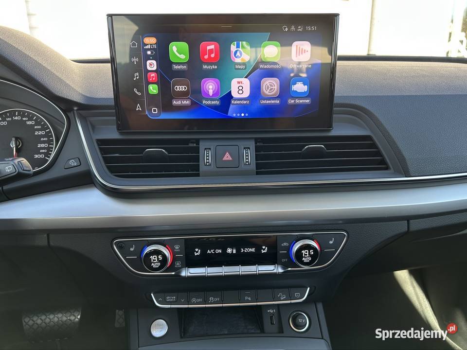 AUDI Q5 20TDI MHEV 163 AUTOMAT Kamera CarPlay 152km Białystok