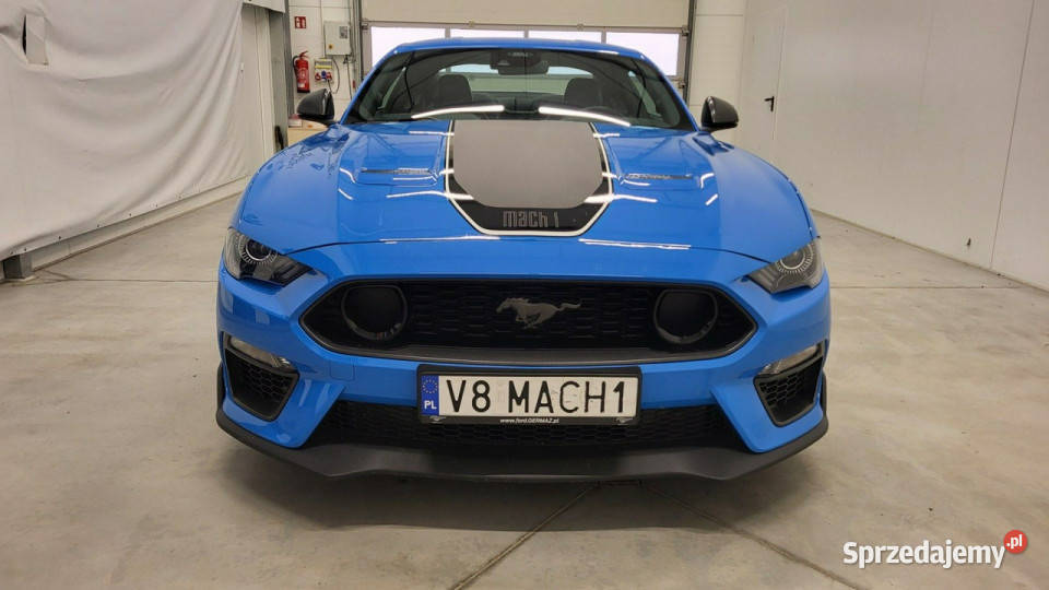 Ford Mustang 50 V8 Mach 1 aut VI 2014 lakier metallic mazowieckie