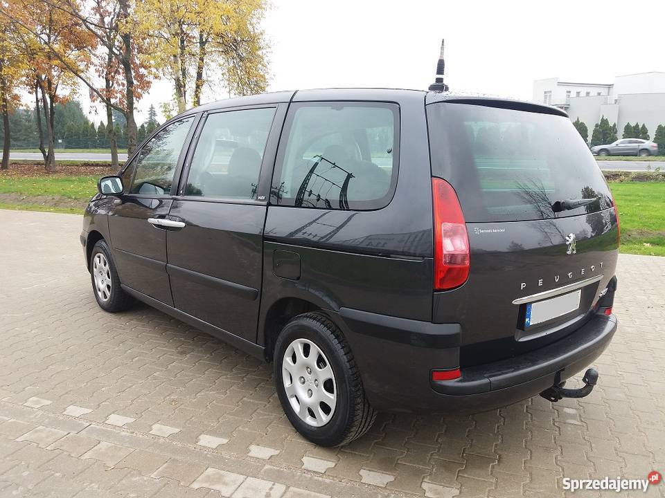 Peugeot 807 20HDI Elektryka Klimatyzacja Ładna nieuszkodzony Poznań