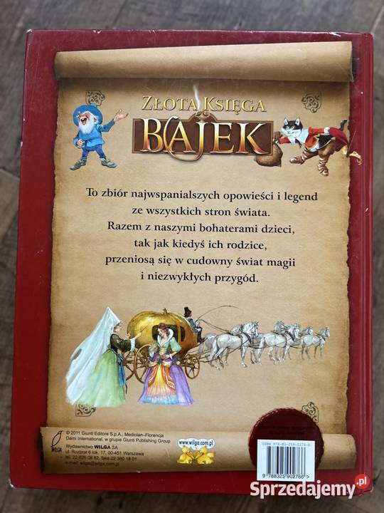 Bajki złota księga bajek Wyszków