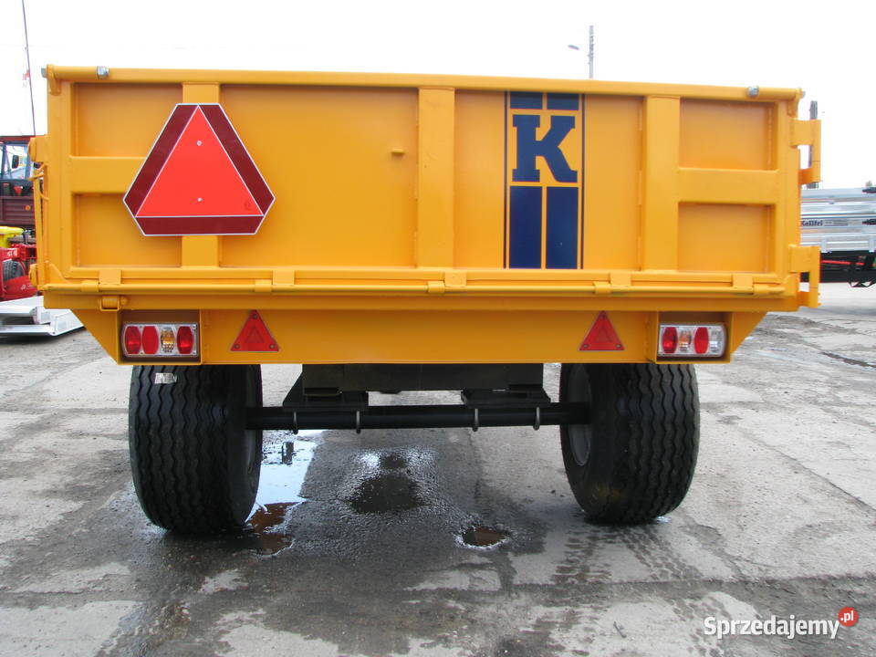 NOWA Przyczepa skorupowa budowlana Kellfri 23D60 łódzkie Opoczno
