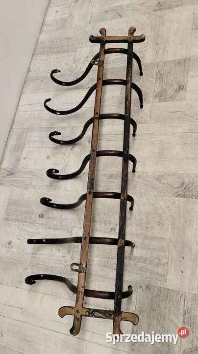 wieszak na ubrania na ścianę gięty buk Thonet łódzkie Radomsko sprzedam