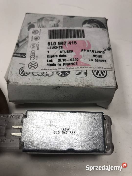 Led lampki wnetrza bagażnik nogi seat Skoda Audi Kozy