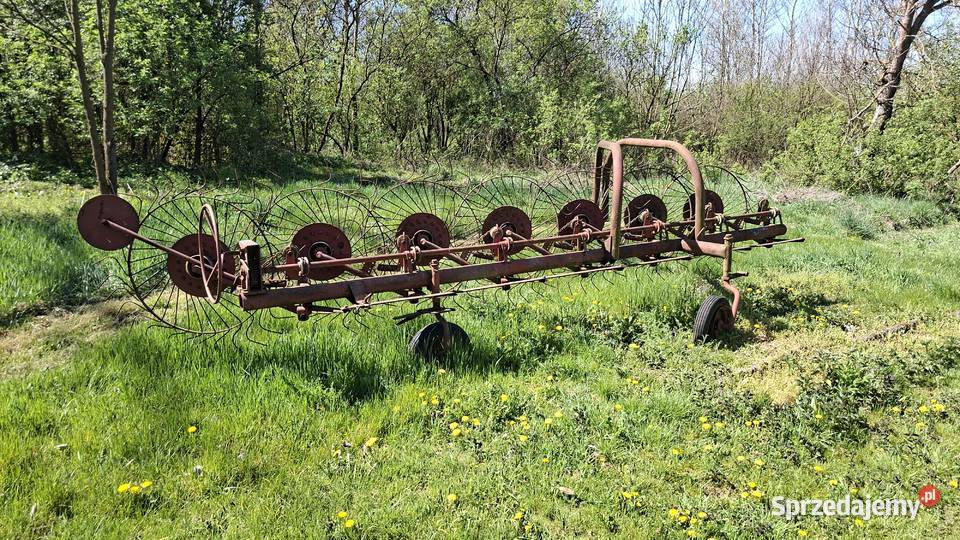 Zagrabiarka do siana 7 gwiazdowa nieuszkodzony Rębów