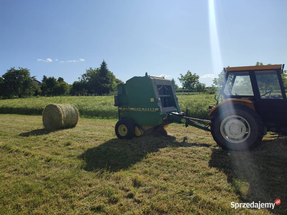 Prasa pasowa John Deere 570 super stan Ostrowiec Świętokrzyski sprzedam