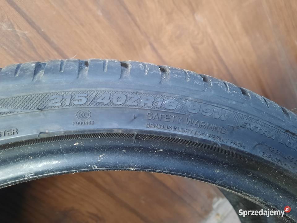 Opony letnie Trazano Sport 21540R18 kpl 4 sztuki lato Wołomin