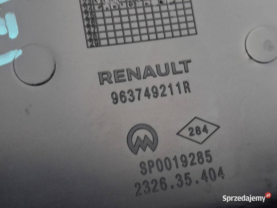 RENAULT TRAFIC III VIVARO B OBUDOWA LUSTERKA