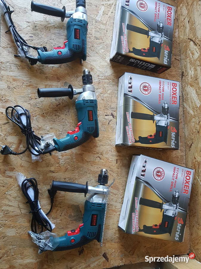 Wiertarka udarowa boxer sr057 1170 wat do 13 mm Elektryczne Głogowa
