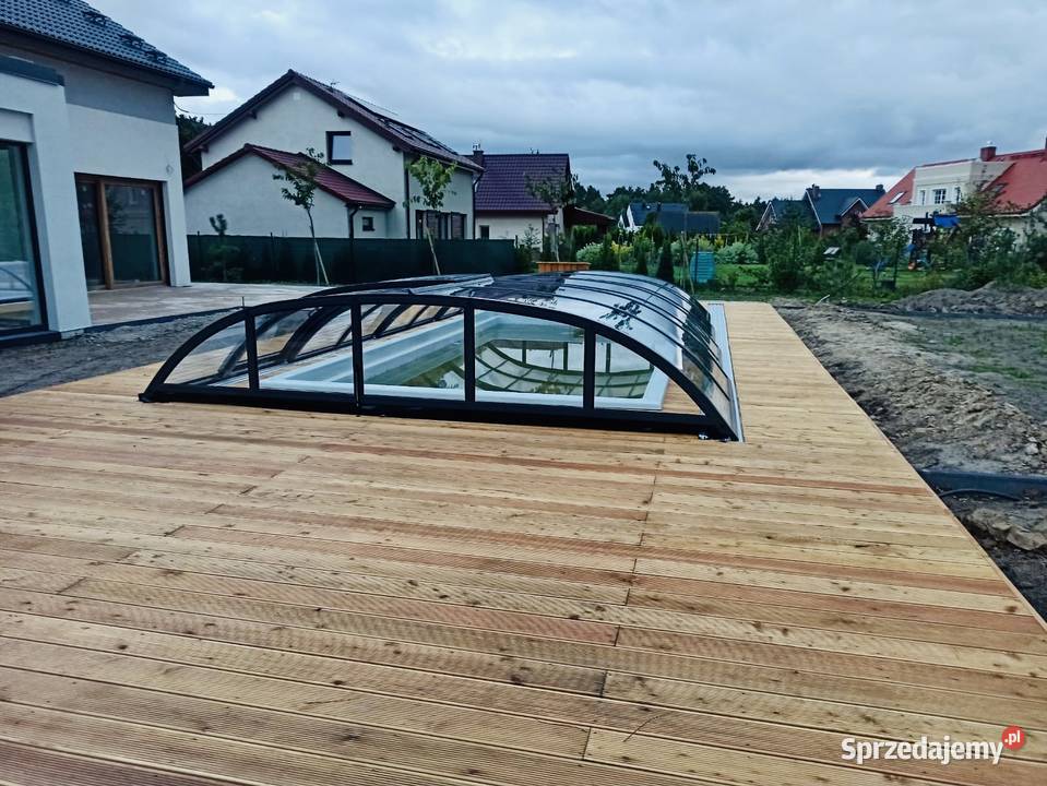 Wyprzedaż magazynowa zadaszenie basenu Promocja