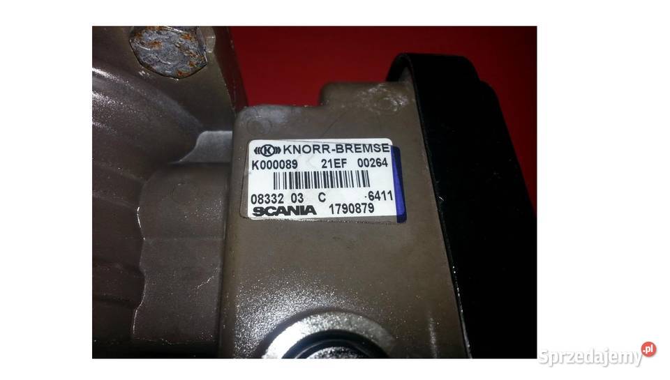 SCANIA R ZAWÓR EBS K000089 1790879 Części samochodowe lubuskie Kargowa