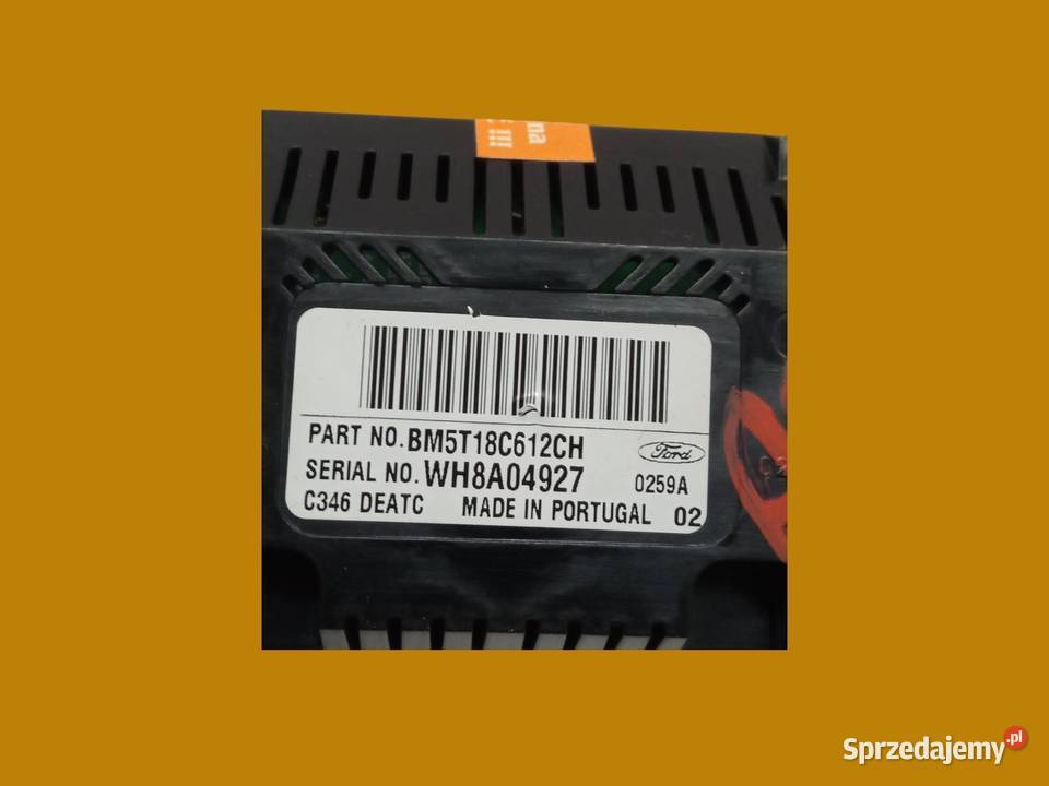 PANEL NAWIEWU BM5T18C612CH Ford Focus Mk3 2010 sprzedam