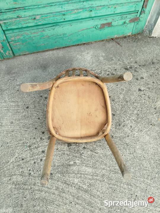 Krzesło gięte Thonet Radomsko z PRL
