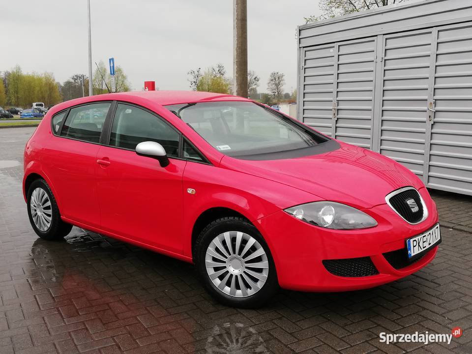 Seat Leon ii 16 MPi Zarejestrowany Anglik Klima Słupca