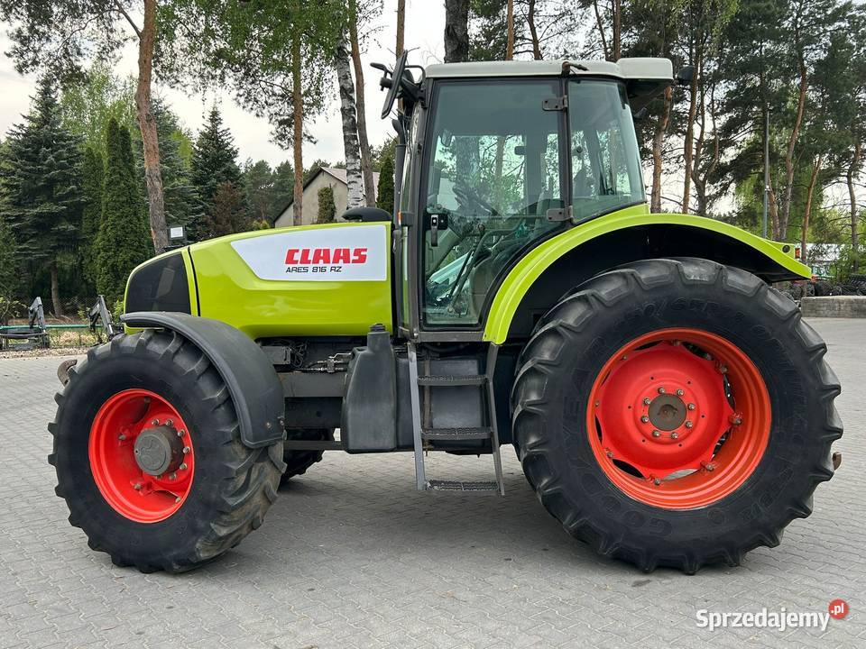 Claas Ares 816RZ John Deere 826 836 Renault 735 Laskowiec