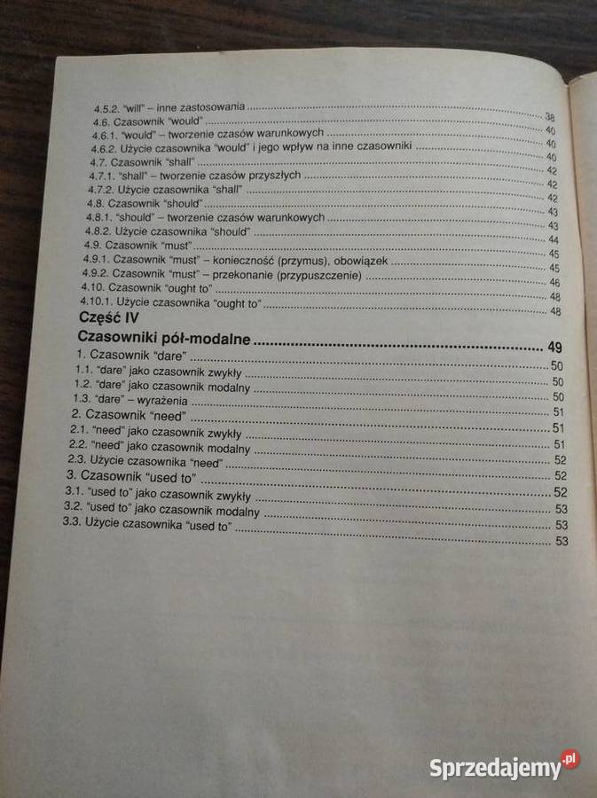 Czasowniki specjalne języka angielskiego